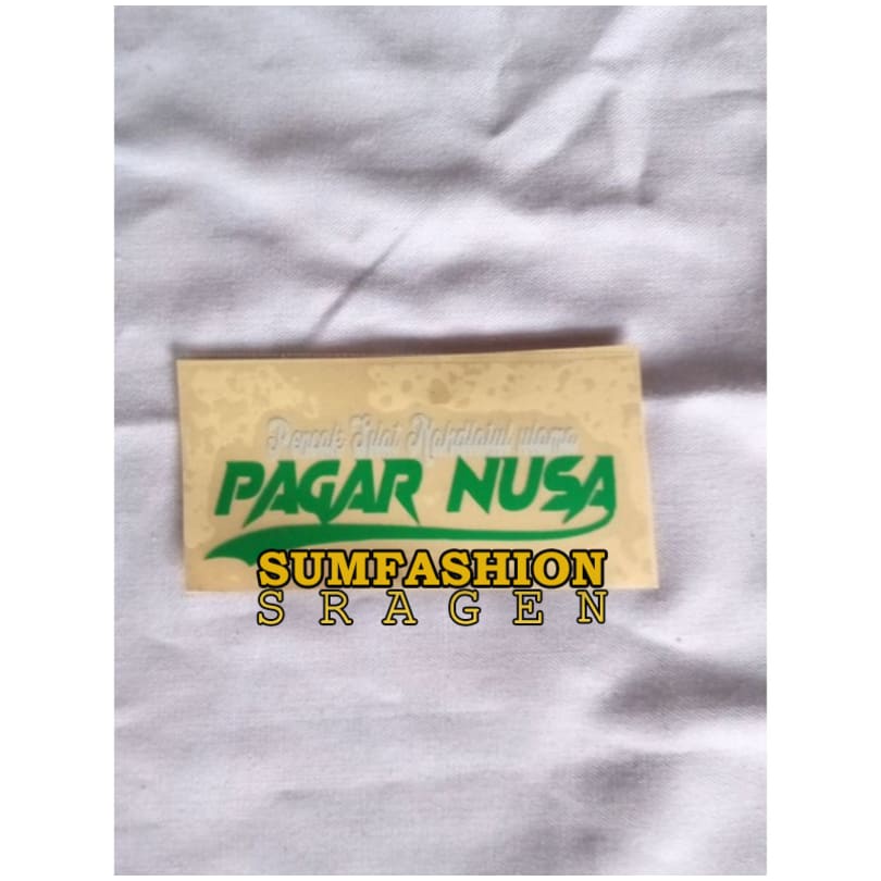 stiker pagar Nusa/pn/nu
