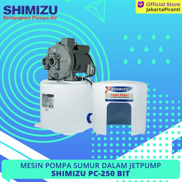 Pump Mesin Pompa Jet Pump Shimizu Pc 250 Bit / Pc 250Bit - Garansi Resmi