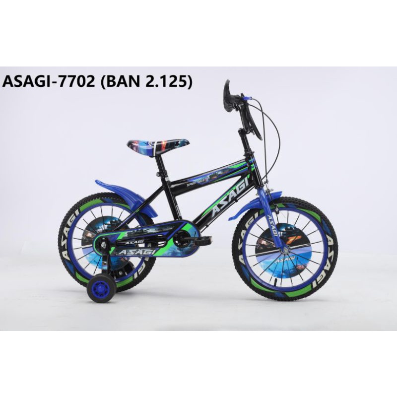 Sepeda Bmx 16 inch anak laki 5 sd 8 thn sesuai gambar dipajang 16 inch 5 sd thn 100 persen baru