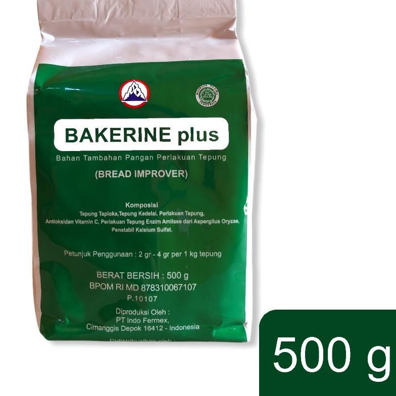 

♨ Bakerine Plus Bread Improver 500g Pelembut Roti ➽