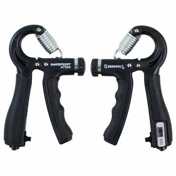 [KMZ]  Spring Hand Grip Finger Power Exercise 5-60 kg with Counter - AT560