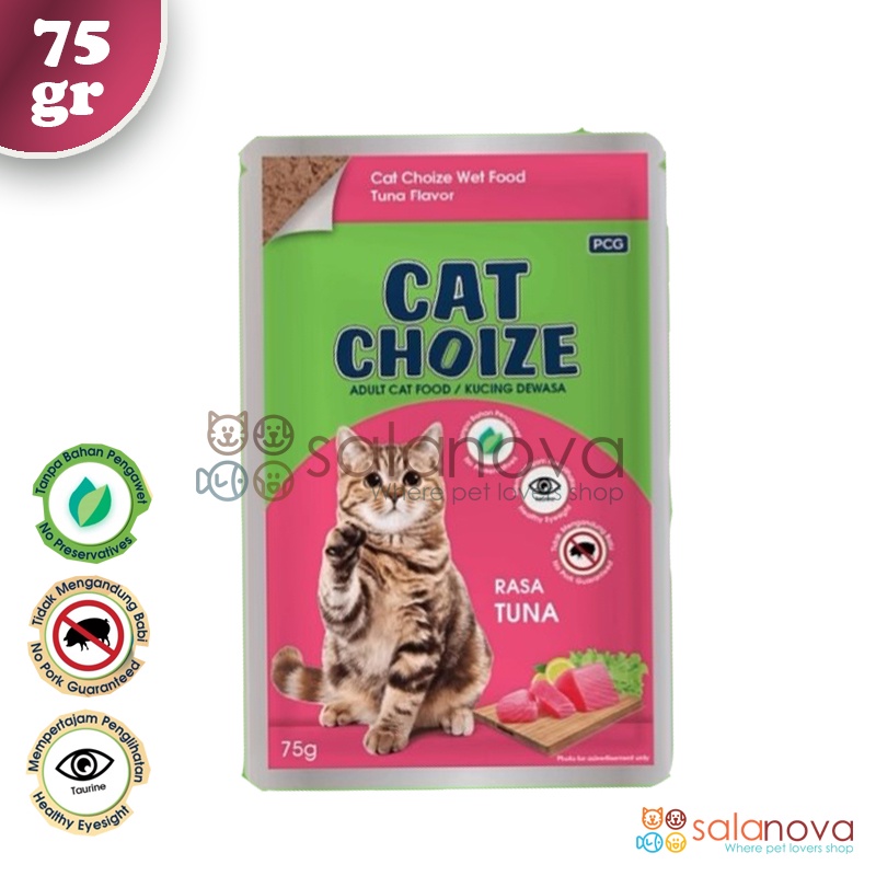 Cat Choize Wetfood Makanan Kucing Basah 75gr