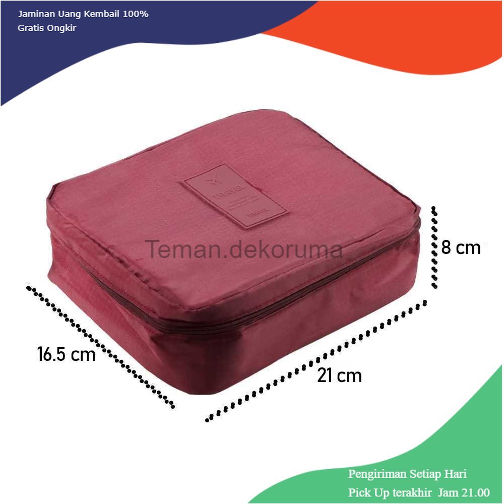 TD - TRV ISHOWTIENDA Tas Travel Bag in Bag Organizer Make Up Kosmetik - XZ-8012