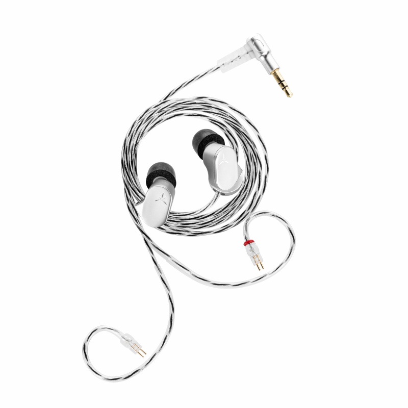 Moondrop LAN 1DD Dynamic Driver Earbuds High-Reduction Low-Distortion In-Ear HiFi Headphone Dengan Kabel 0.78mm Dilepas