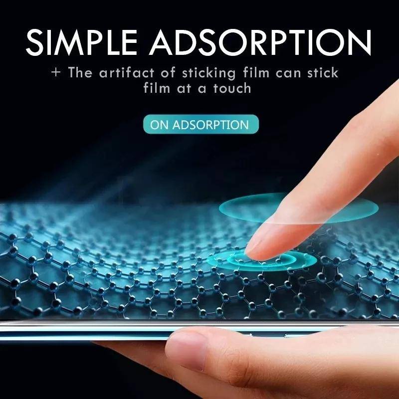 3pcs film Hidrogel Full Cover Untuk OPPO Reno 3 4 5 6 7 8 Pro Plus Lite Pelindung Layar Untuk OPPO Reno4 Reno5 Reno7 Z film