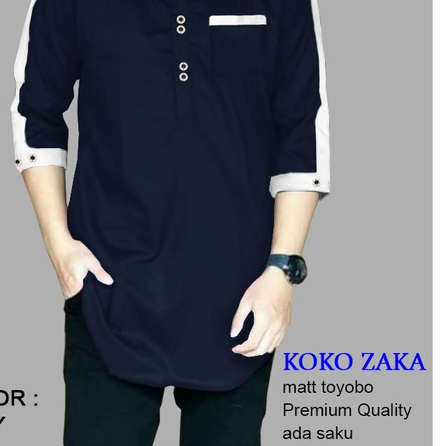 ➸ CGF -- KOKO ZAKA Baju Koko Qurta Pria,Baju Koko Pria Terbaru,Termurah&Terlaris. ★