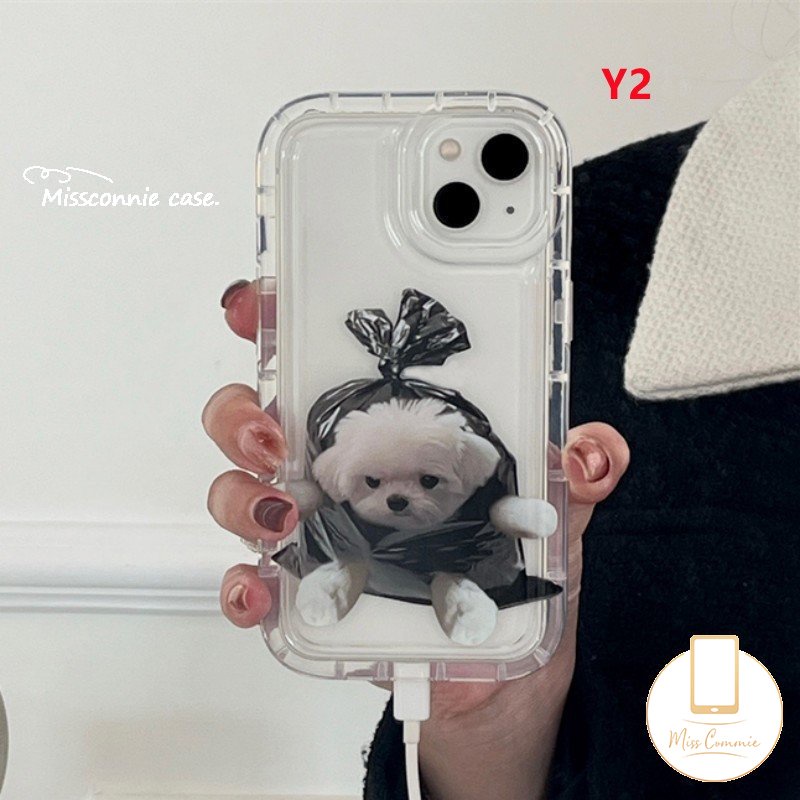 Kartun Lucu Indah Kucing Anjing Pasangan Cover Untuk Xiaomi Redmi9 12C 10CA1 9A 10A 9T 10 9C NFC Redmi Note 11 10 10s 9 11s Note8 9 10 POCO F4 Cute Puppy Shockproof Airbag Clear Case