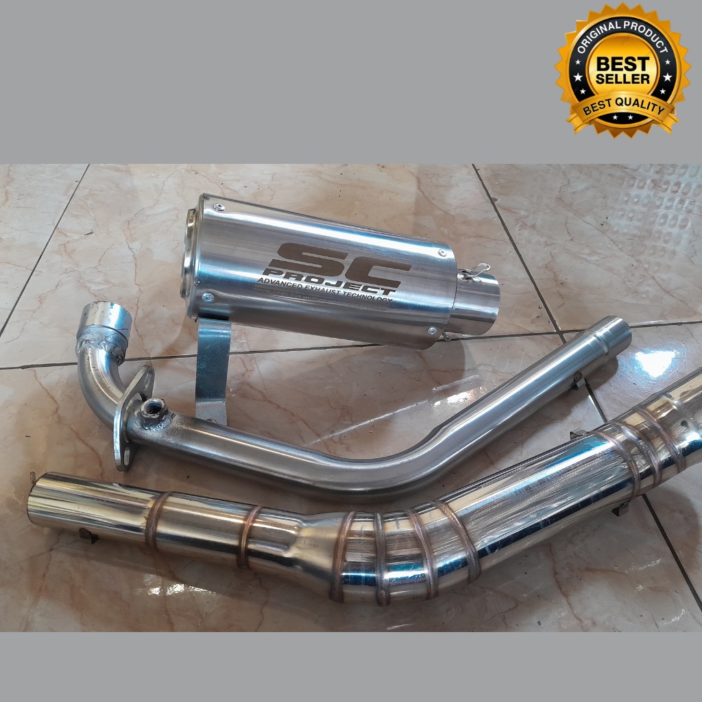 Knalpot Racing Sc Project Fullsystem 150 cc Cbr Vixion