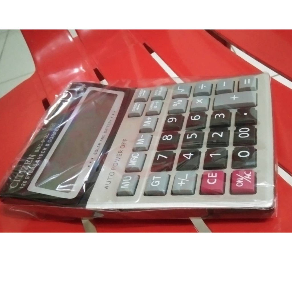 

Terlaris ✨ -Kalkulator Citizen CT- 912C- 2.2.23