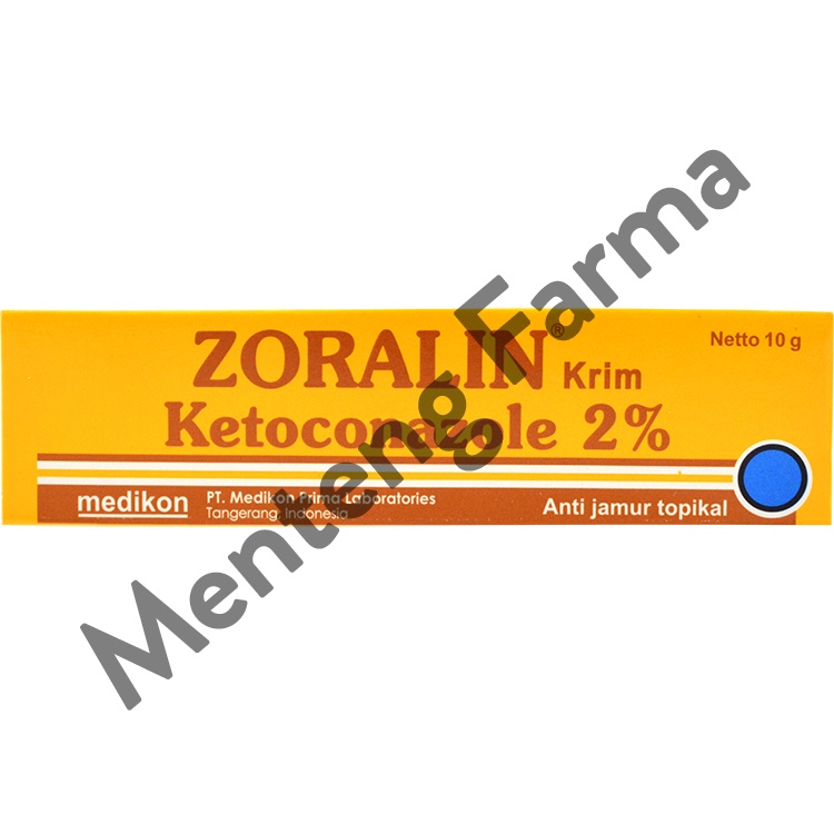 Zoralin 2% Cream 10 g - Salep Gatal Anti Jamur Eksim