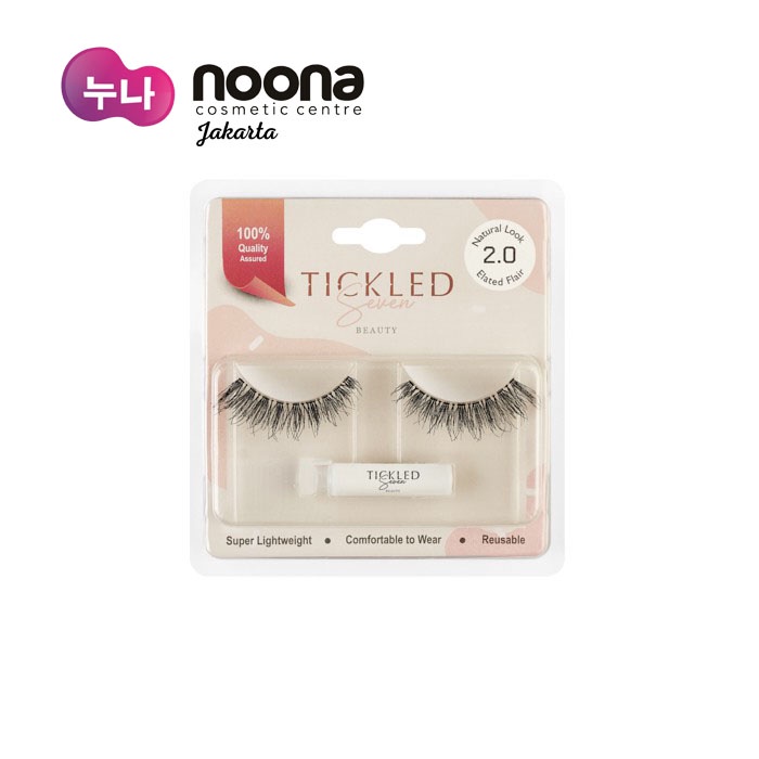 TICKLED SEVEN INDIVIDUAL PACK EYELASHES ELATED FLAIR 2.0