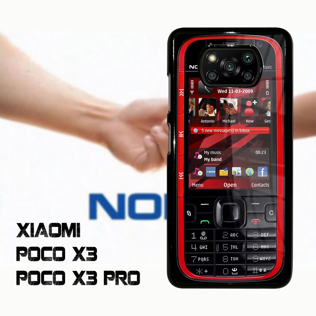 CUSTOM CASE GLOSSY Poco Phone X3 | X3 NFC | X3 PRO | Casing Hp Xiaomi | Pelindung Smartphone | Motif