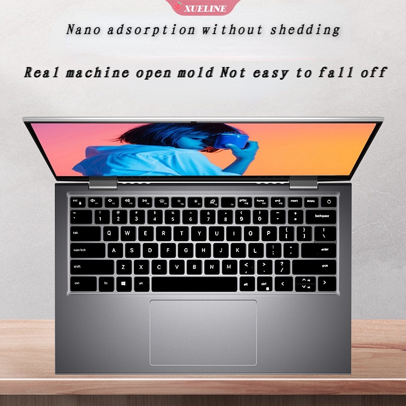 Cover Keyboard Untuk Dell Vostro 14Pro-5418 5310 5410stiker Aksesoris Laptop Pad Skin Film Pelindung Silikon Tahan Air [ZXL]