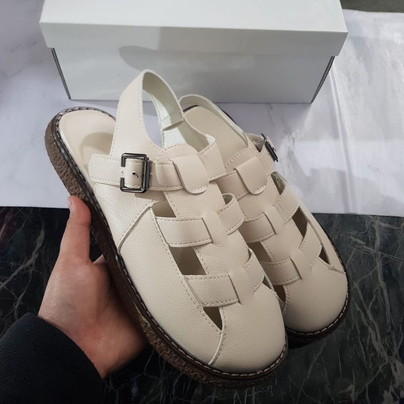 7011 Sandal Wanita Slip On Import Original