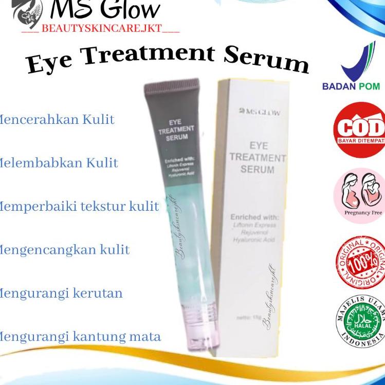 Pesan Saja4v9Uj MS GLOW EYE TREATMENT SERUM | EYE CREAM MS GLOW |SERUM MATA PANDA