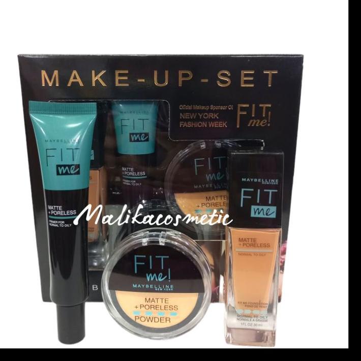 ➽ MAKE UP SET MAYBELINE FIT ME 3IN1 [ BEDAK - FOUNDATION - PREMIER ] ►