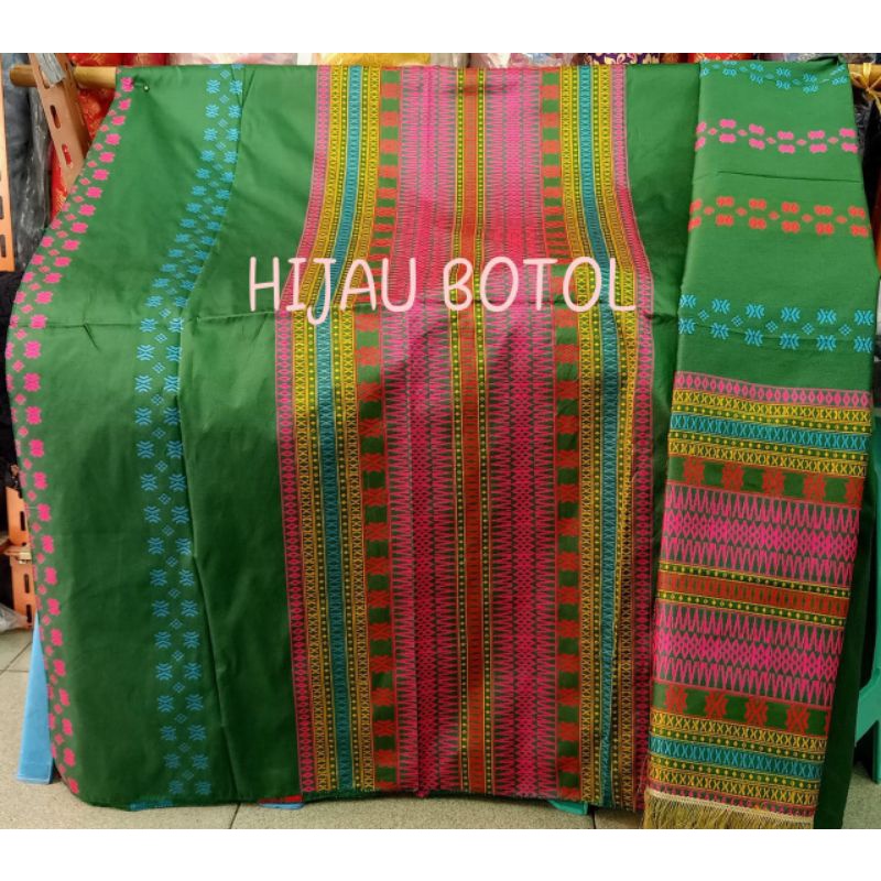 songket mesin motif tumtuman
