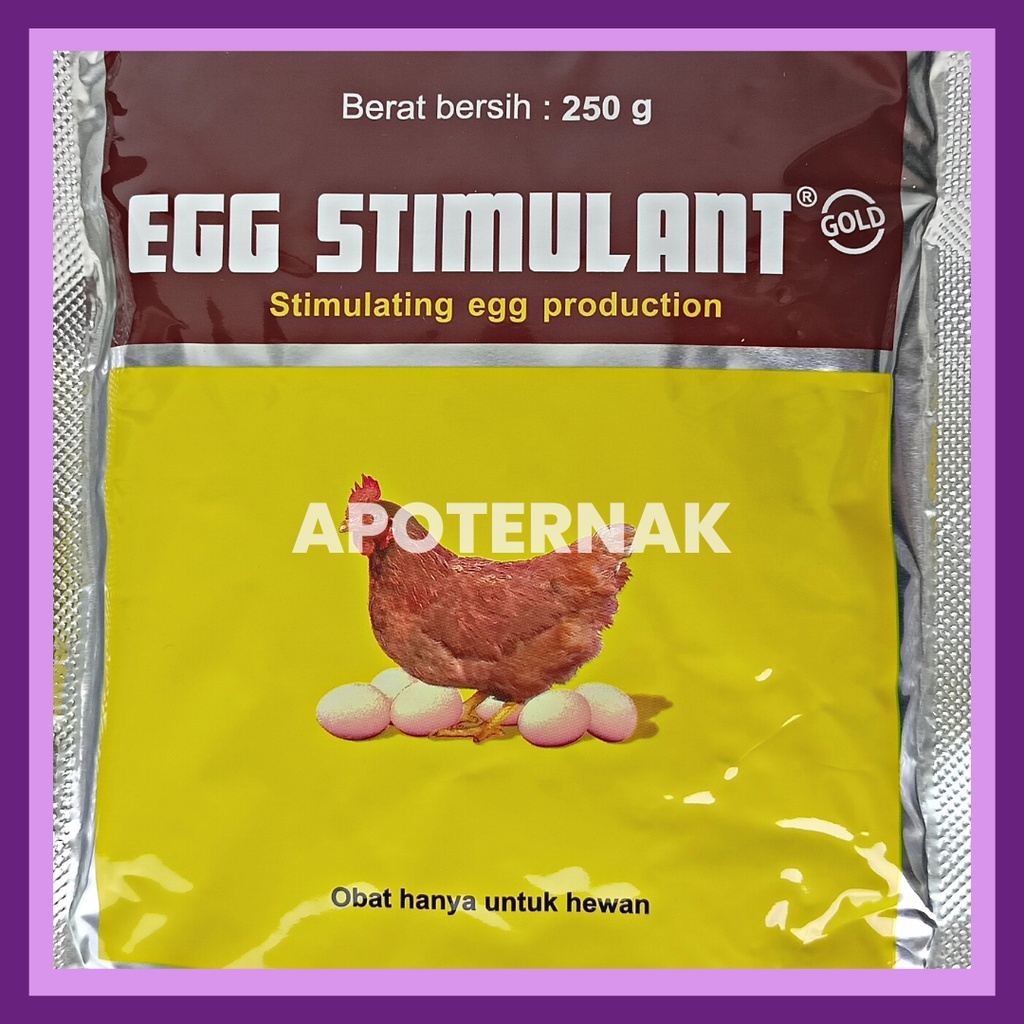 EGG STIMULANT 250 gr | Vitamin Pemacu Pemicu dan Peningkat Produksi Telur Ayam dan Unggas Lainnya | MEDION