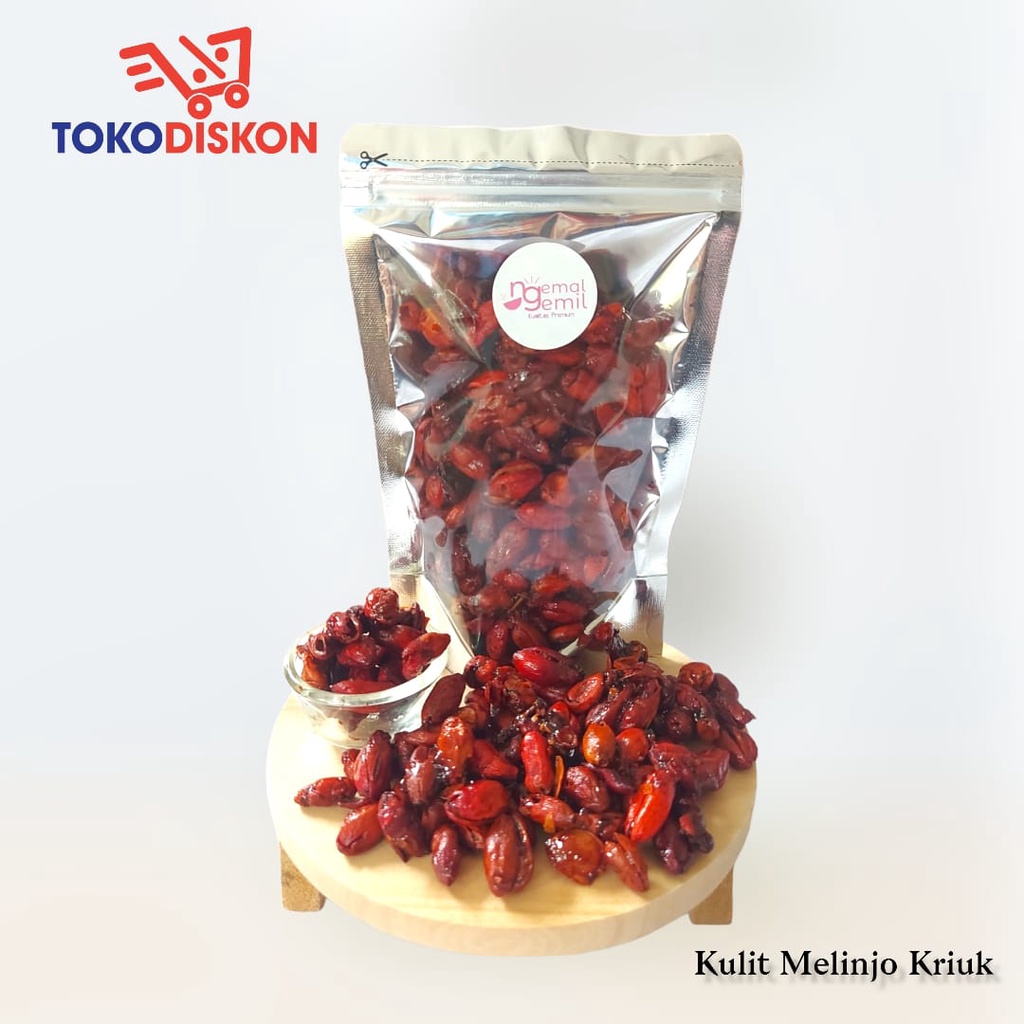 

Snack Kulit Melinjo Kriuk Pedas Manis Kripik Kulit Melinjo Pedas Manis Homemade Kualitas Premium