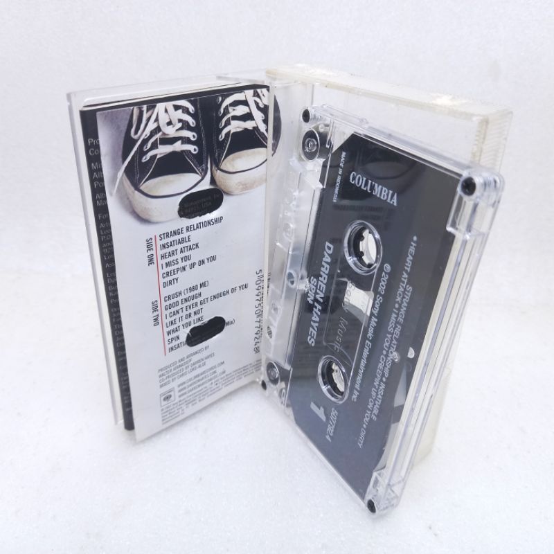 Kaset pita Darren hayes - spin