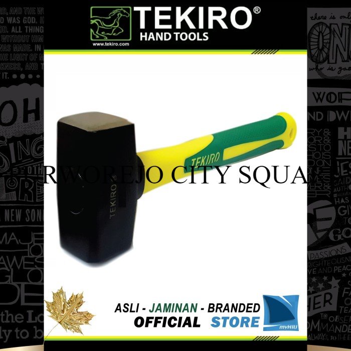 Spesial Palu Batu 1 kg / Stoning Hammer Godam Martil Pukul TEKIRO