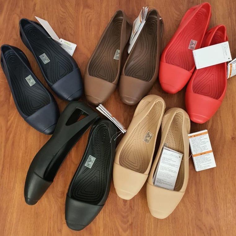 PALING DICARI Crocs / Crocs Wanita / Crocs Sienna / Flat Shoes / Sepatu Wanita / Crocs Siena / Sepat