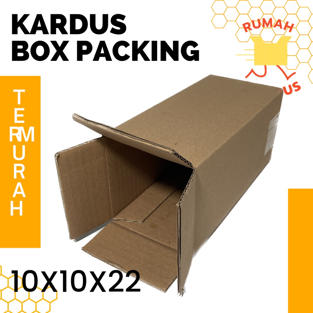 

Kardus Packing Box Dus 10x10x22 POLOS