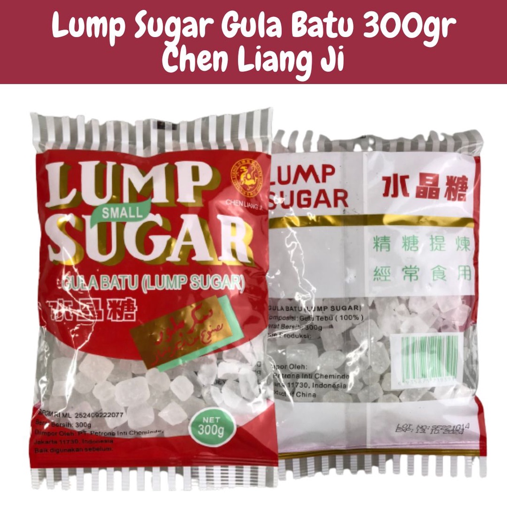 

Gula Batu Kecil Lump Sugar Chen Liang Ji Isi 300gr