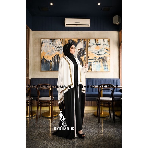 Safa Abaya  Exclusive By SYEIMA.ID  Abaya Turkey Exclusive Gamis Turky Dress maxi turky Abaya Gamis 