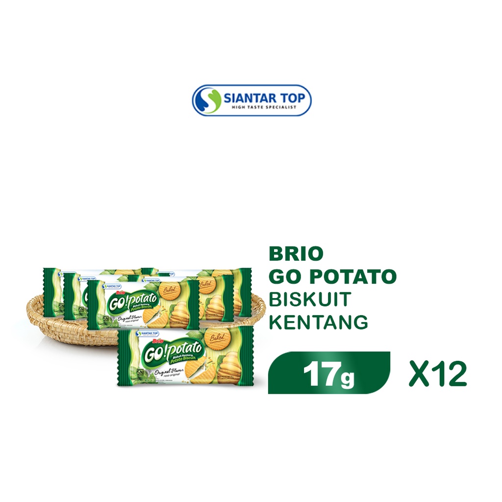

Brio Go Potato Original 17 gr x 12 pcs - SIANTARTOP