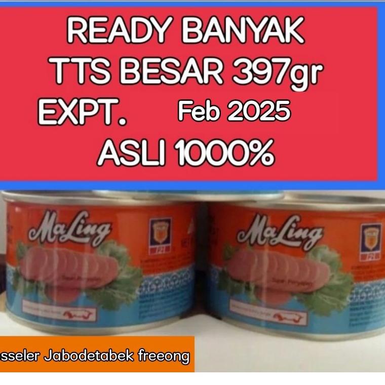 

[46] Maling TTS 397gr -Ukuran besar-non halal