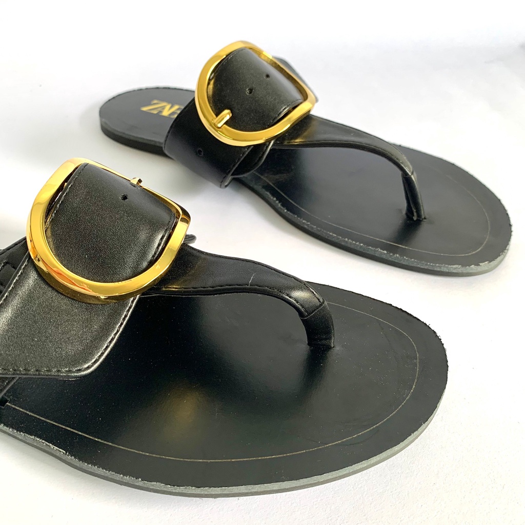 [7.7 Boombastis Sale⚡] - SANDAL WANITA KEKINIAN ZS507 FLAT SENDAL PREMIUM IMPORT