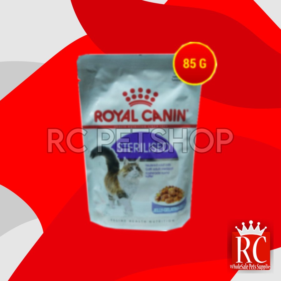 Makanan Basah Kucing Steril Royal Canin Sterillised Cat Food 85 Gram