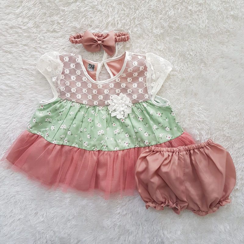 Baju Bayi Petite 3in1 set