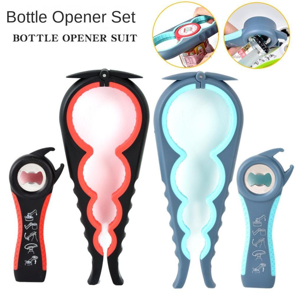 Solighter Bottle Opener 5in1 Mudah Dan Hemat Tenaga Kerja Bukaan Lebih Besar Buka Minuman