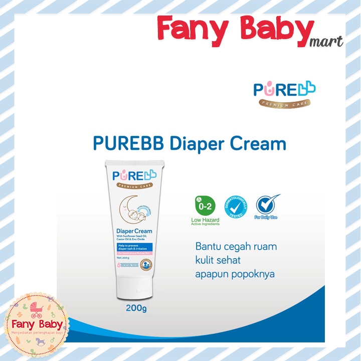 PURE BB DIAPER CREAM 200GR