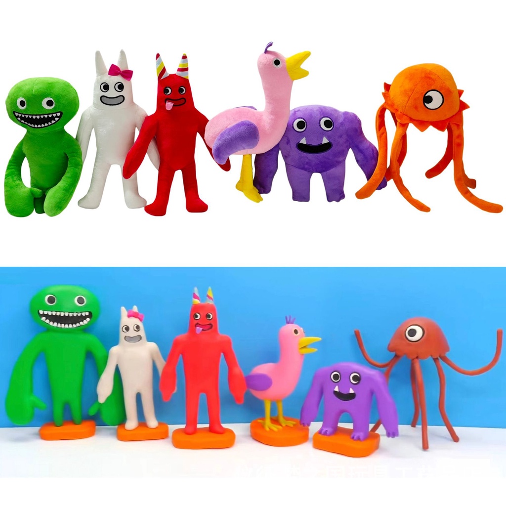 Garten of BanBan Monster Boneka Mainan Mewah Monster Hantu Lucu Bayi Laki-Laki Perempuan Mainan Anak Boneka Mewah Mainan Populer