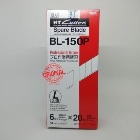 

NT BL-150P Spare Blade 18mm 6Pc Isi Ulang Pisau Cutter18mm