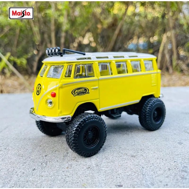 Maisto 4×4 Rebels Diecast Mobil Jeep Wrangler Rubicon Volkswagen Chevrolet  Ford F150 Chevy Silverado Ford F350 Dodge  Miniatur Jeep Offroad Mainan jip Bigfoot Pickup