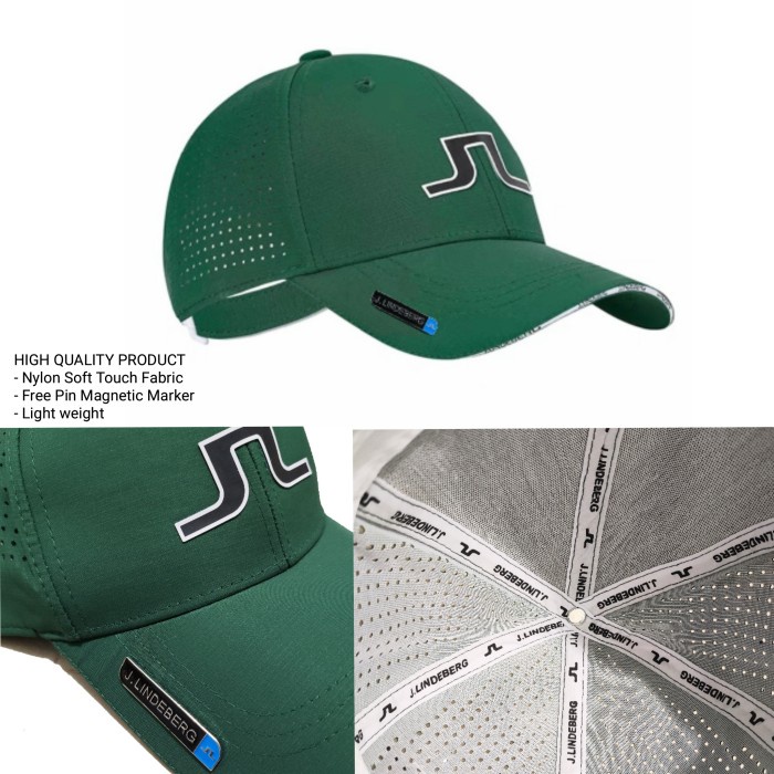 ((BISA COD)) Topi golf j.lindeberg performance j lindeberg new series jlindeberg