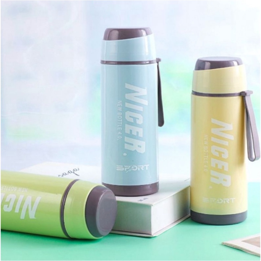BOTOL MINUM KACA MOTIF NICER