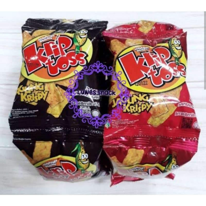 

krip toss_kripik jagung, snak/jajanan anak ecer 500 murah lengkap