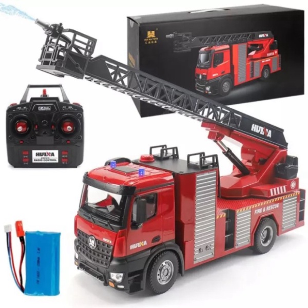 

Dijual Huina 1561 RC Fire Fighting Pemadam Kebakaran 1/12 12CH RTR - Merah Murah