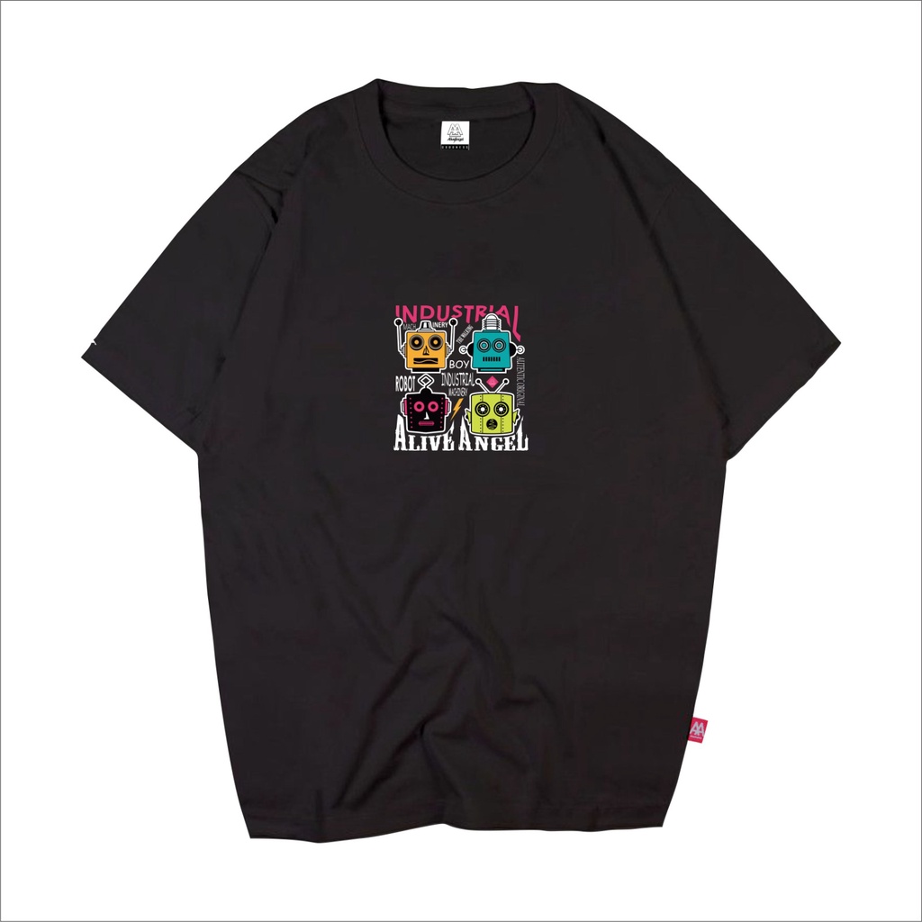 KAOS ROBOT VECTOR / TSHIRT SIMPLE / ALIVE ANGEL GOODNESS /
