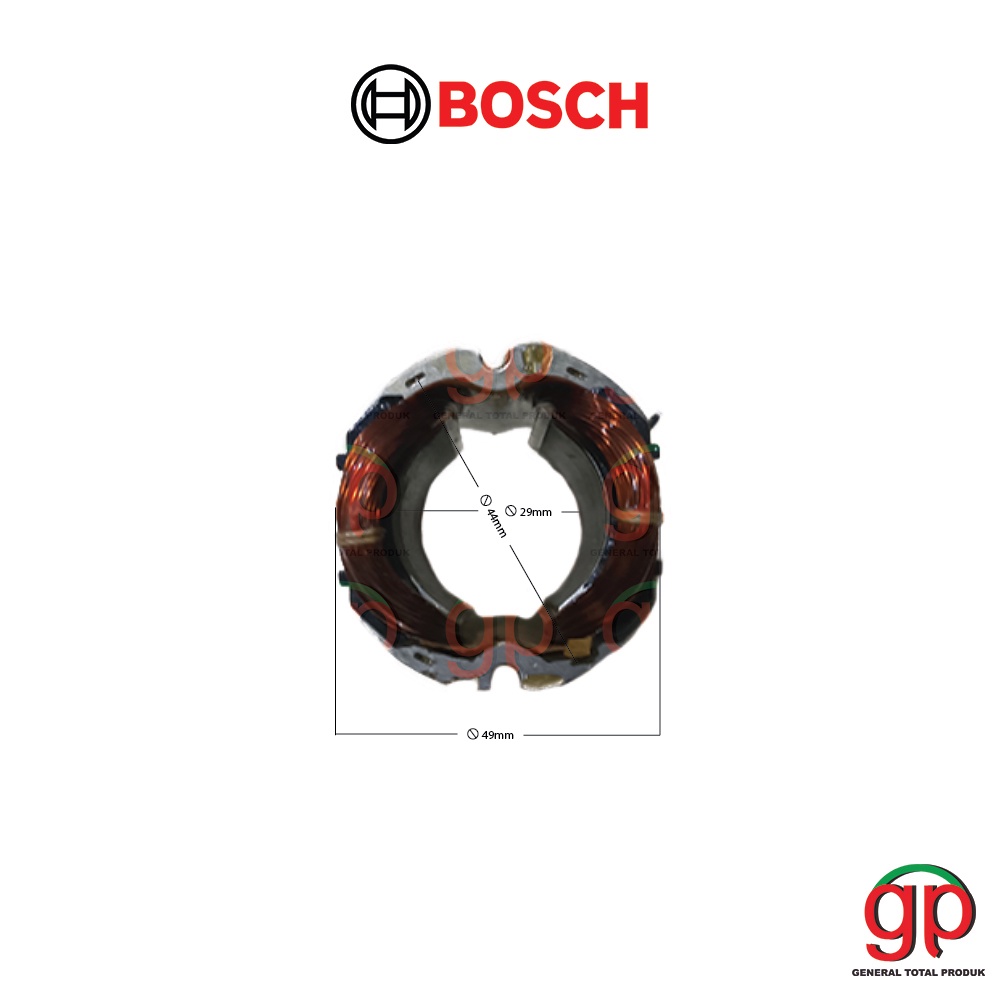Stator 9620 Bosch untuk Mesin Grenda 9620 / Gerinda Angle Grinder Skil