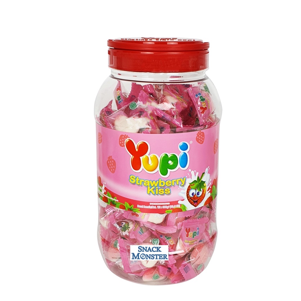 

Yupi Strawberry Kiss Toples - Netto 300 gr