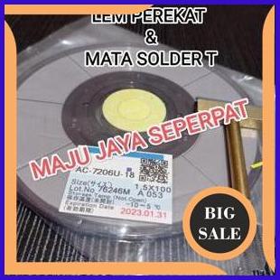 tools SOLDER T MATA SOLDER T PAKET ACF AC-7206U 1.5 1M SOLDER T TEFLON lem perekat cof lcd