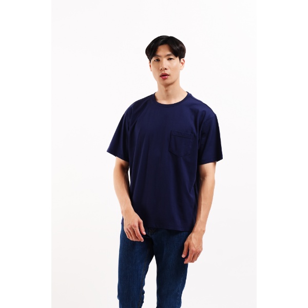 MANZONE Kaos Pria Lengan Pendek LARIO - NAVY
