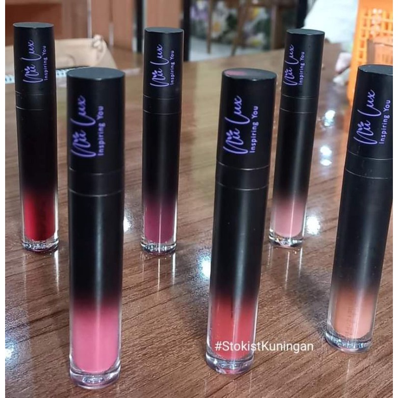 Nu lux Lip Paint Nu Amoorea Ori Segel/lipstik/lip tint(Sale stok)