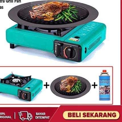 ✪ Kompor Portable Kompor Gas Portable 2 Fungsi /kompor portabel 2in1/kompor gunung/kompor gas portab